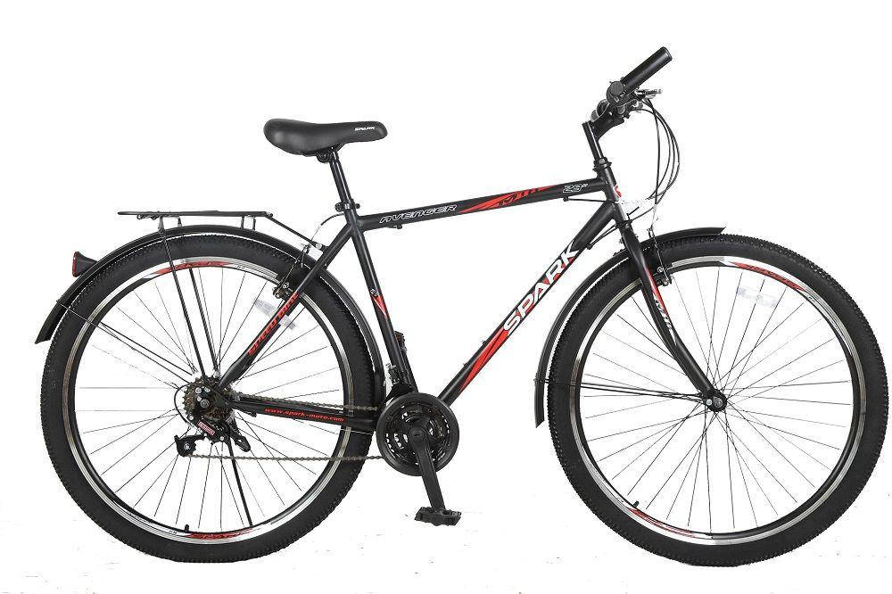 Велосипед SPARK AVENGER колеса 29" рама 19" и 21"( в ассортименте разные цвета ), Черный
Велосипед SPARK AVENGER колеса 29" рама 19" и 21"( в ассортименте разные цвета ), Черный