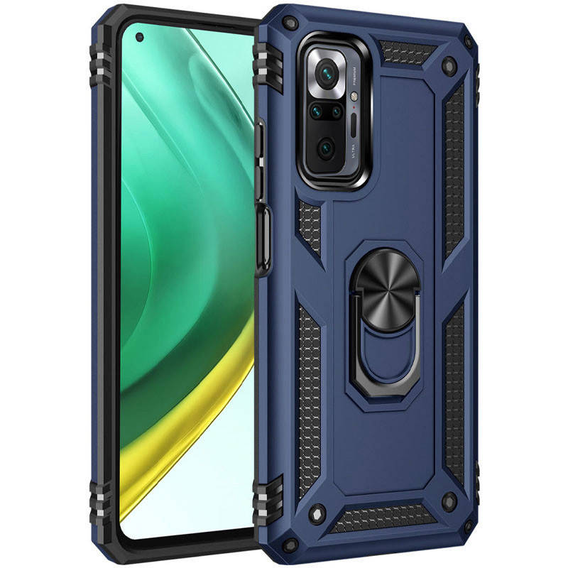 Ударопрочный чехол Serge Ring for Magnet для Xiaomi Redmi Note 10 Pro / 10 Pro Max, Темно-синий
Ударопрочный чехол Serge Ring for Magnet для Xiaomi Redmi Note 10 Pro / 10 Pro Max, Темно-синий