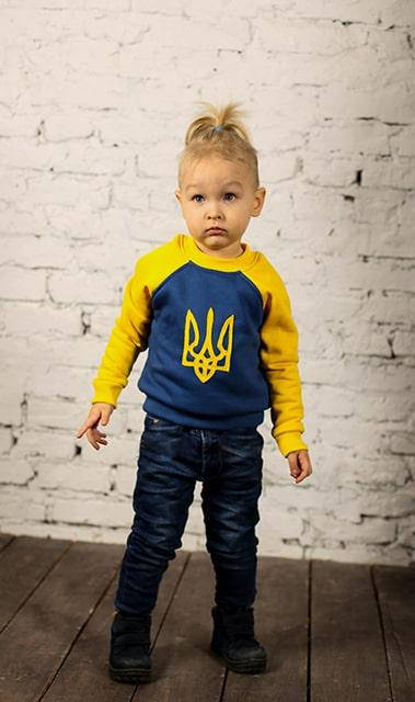 Детский теплый трикотажный свитшот (худи, толстовка, реглан, кофта) Украина (593)
Детский теплый трикотажный свитшот (худи, толстовка, реглан, кофта) Украина (593)