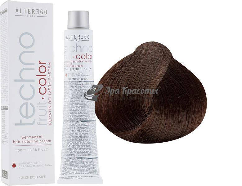 Стойкая краска для волос 6/72 Коричнево-перламутровый темный блондин Technofruit Alter Ego, 100 мл 
Стойкая краска для волос 6/72 Коричнево-перламутровый темный блондин Technofruit Alter Ego, 100 мл