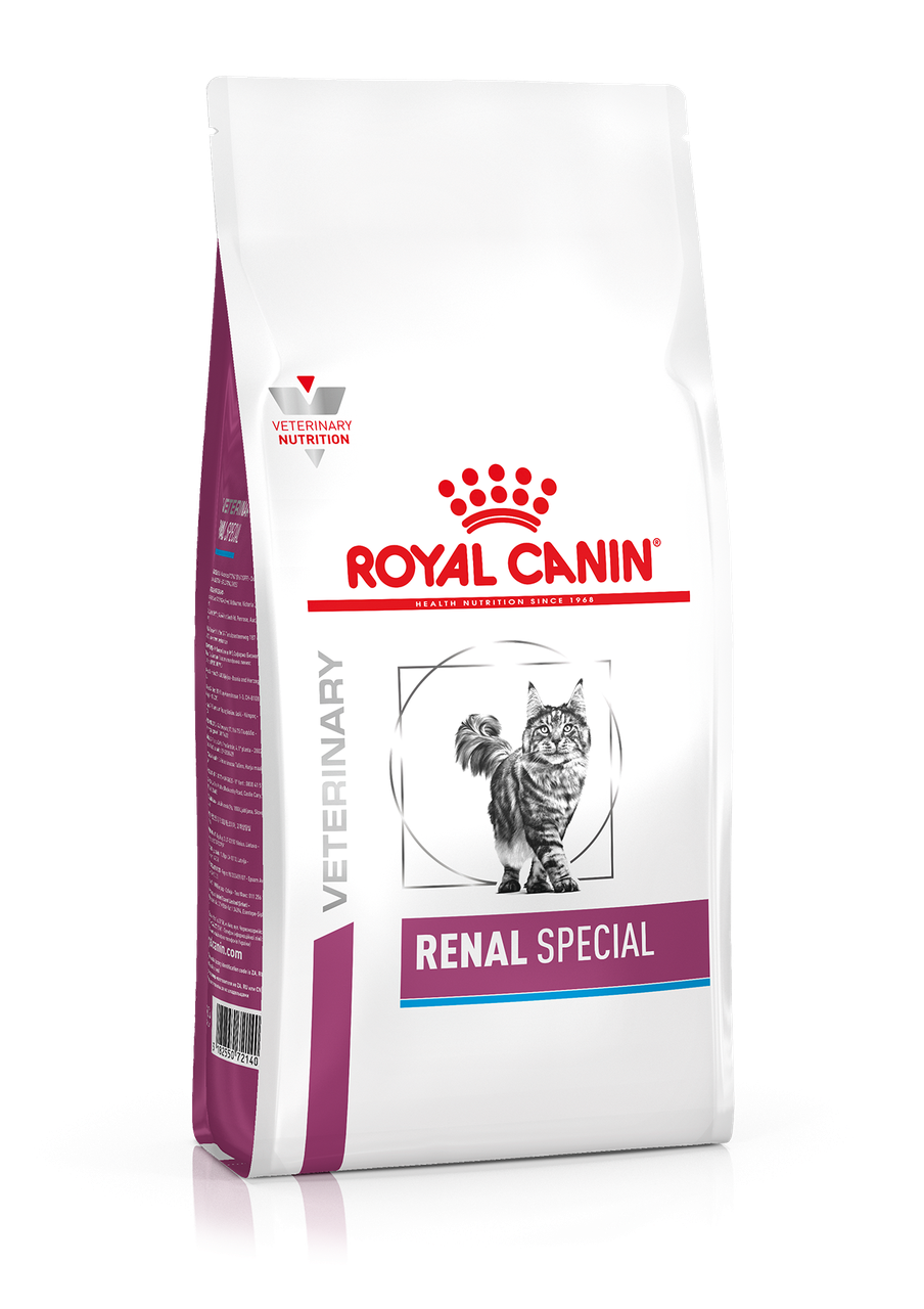 ROYAL CANIN RENAL SPECIAL FELINE 2 kg
ROYAL CANIN RENAL SPECIAL FELINE 2 kg