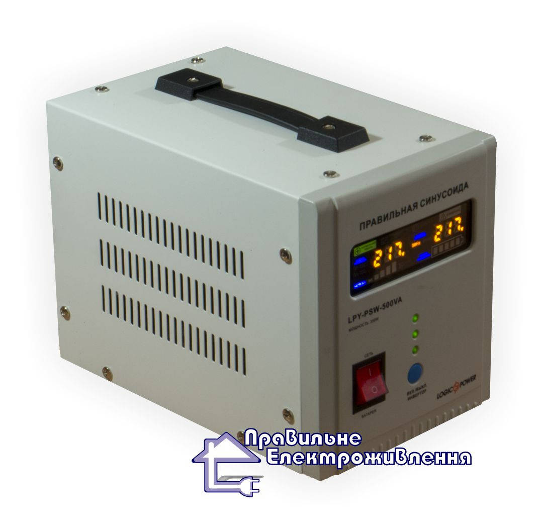 Джерело безперебійного живлення LogicPower LPY-PSW-800VA (540Вт, 12В, чиста синусоїда)
Джерело безперебійного живлення LogicPower LPY-PSW-800VA (540Вт, 12В, чиста синусоїда)