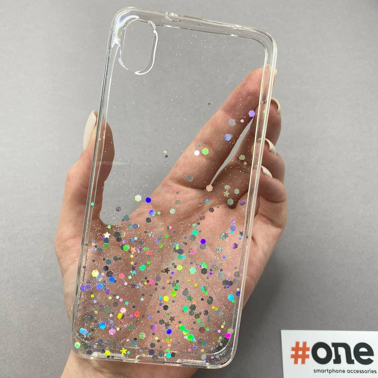 Чехол для Xiaomi Redmi 7a накладка блестящая со звездочками чехол на телефон сяоми редми 7а прозрачный R5U
Чехол для Xiaomi Redmi 7a накладка блестящая со звездочками чехол на телефон сяоми редми 7а прозрачный R5U