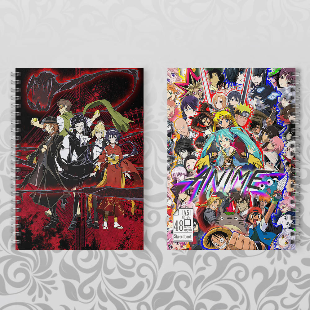 Скетчбук Аниме Bungou stray dogs 007
Скетчбук Аниме Bungou stray dogs 007