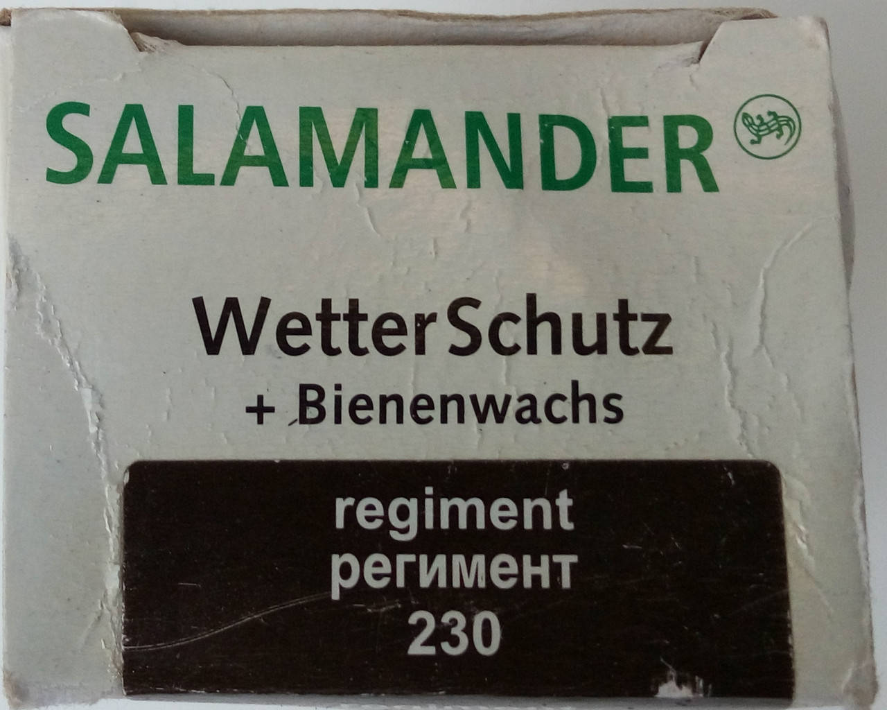 Крем с губкой регимент "Wetter-Schutz" для гладкой кожи Salamander
Крем с губкой регимент "Wetter-Schutz" для гладкой кожи Salamander