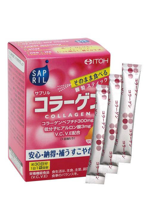 Коллаген Японский ITOH SAPRIL COLLAGEN + гиалуроновая кислота вкус манго 30 саше пакетов по 2 г на 30 дней
Коллаген Японский ITOH SAPRIL COLLAGEN + гиалуроновая кислота вкус манго 30 саше пакетов по 2 г на 30 дней