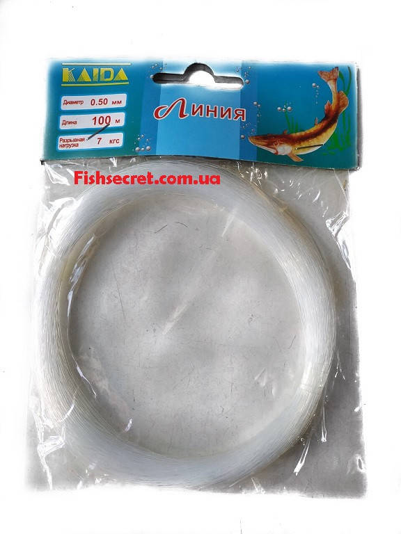 Рыболовная леска KAIDA 0.70, Белый 
Рыболовная леска KAIDA 0.70, Белый