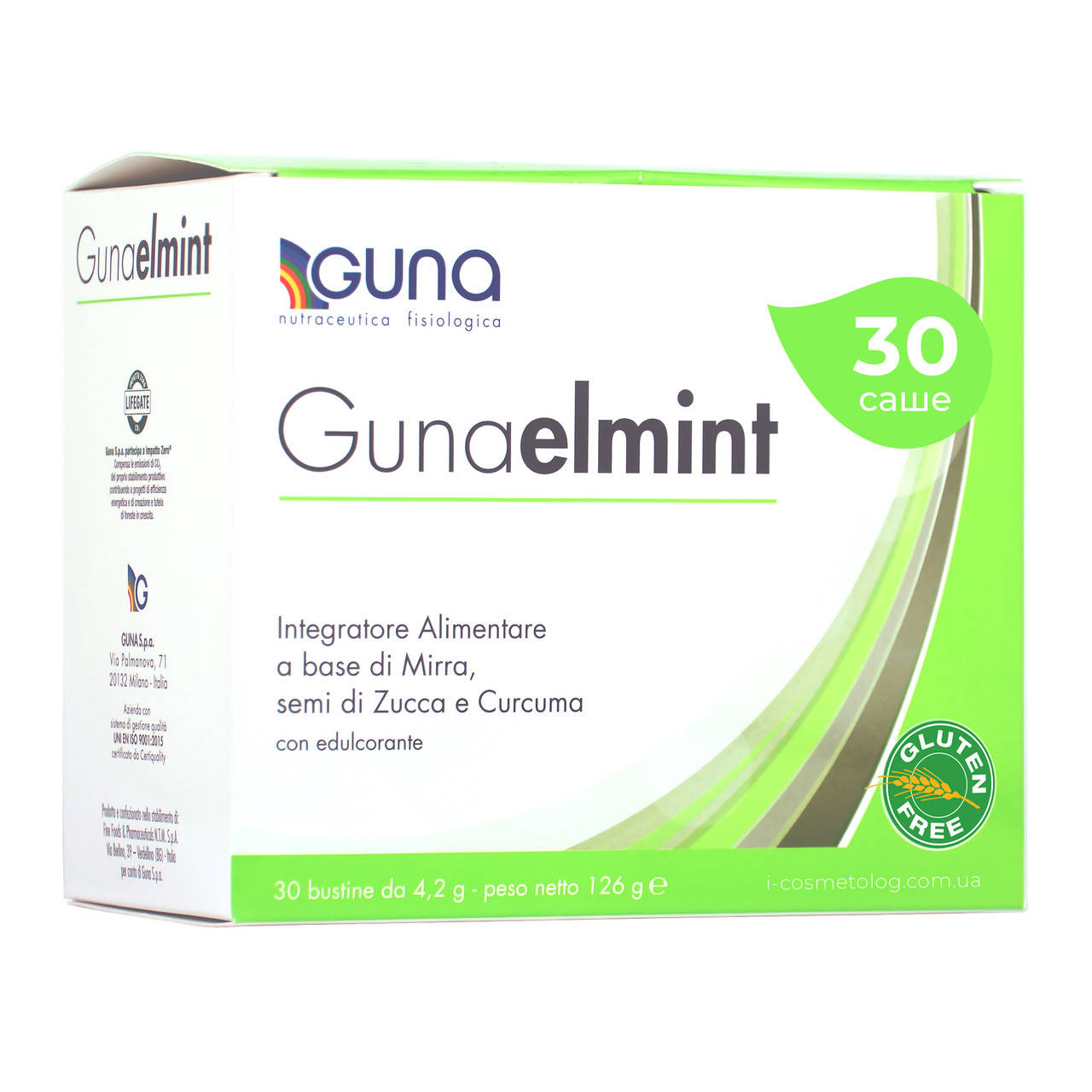 Gunaelmint (GUNA, Италия) 30 саше, 126 г Противогельминтное растительное средство. Детям и взрослым
Gunaelmint (GUNA, Италия) 30 саше, 126 г Противогельминтное растительное средство. Детям и взрослым