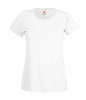 Женская приталенная футболка Fruit of the loom Valueweight T Ladies 100% хлопок однотонная базовая S, 30 Белый
Женская приталенная футболка Fruit of the loom Valueweight T Ladies 100% хлопок однотонная базовая S, 30 Белый