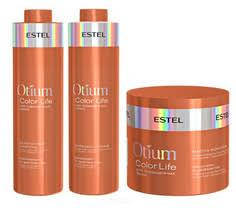 Комплекс по уходу за окрашенными волосами OTIUM COLOR LIFE (1000ml, 1000ml, 300ml) Estel Professional
Комплекс по уходу за окрашенными волосами OTIUM COLOR LIFE (1000ml, 1000ml, 300ml) Estel Professional