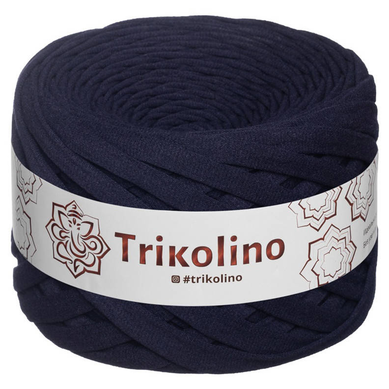 Трикотажна пряжа Trikolino, ширина нитки 7-9 мм., довжина мотка 50 м., Сапфіровий синій, Синий
Трикотажна пряжа Trikolino, ширина нитки 7-9 мм., довжина мотка 50 м., Сапфіровий синій, Синий