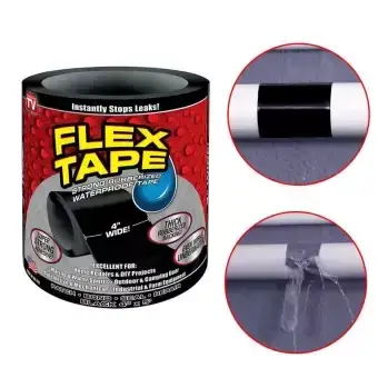 Водонепроницаемый скотч FLAX TAPE ширина 10см, супер клейкая водостойкая лента FLAX TAPE, Сверхпрочная, Черный
Водонепроницаемый скотч FLAX TAPE ширина 10см, супер клейкая водостойкая лента FLAX TAPE, Сверхпрочная, Черный
