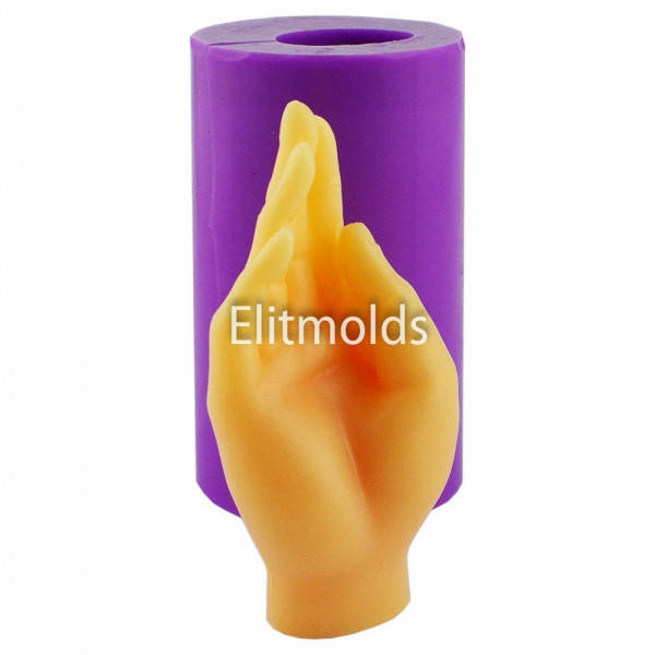 Силиконовая форма Свеча рука 02 3D
Силиконовая форма Свеча рука 02 3D