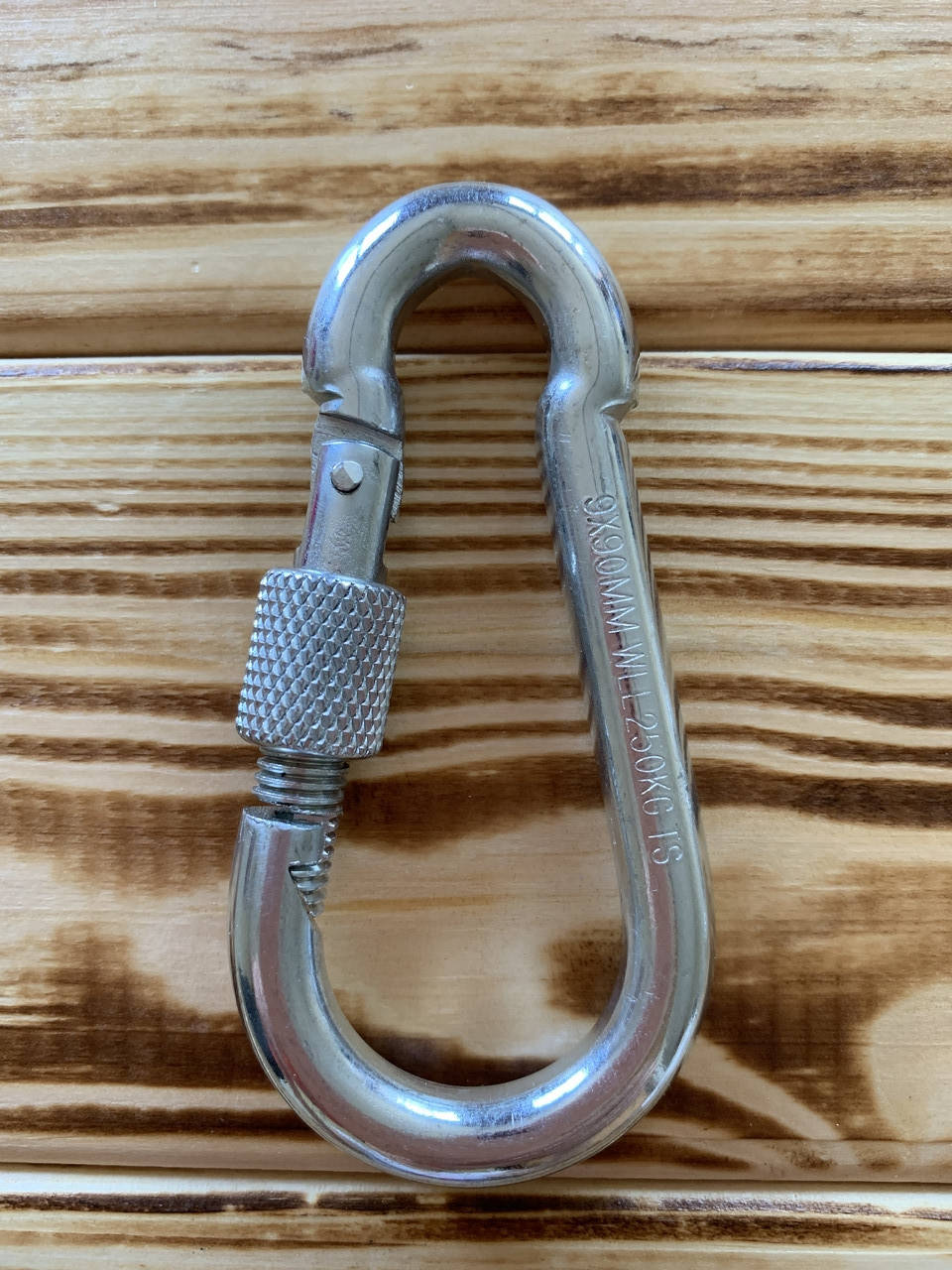 Карабин монтажный с замком 9мм
Карабин монтажный с замком 9мм