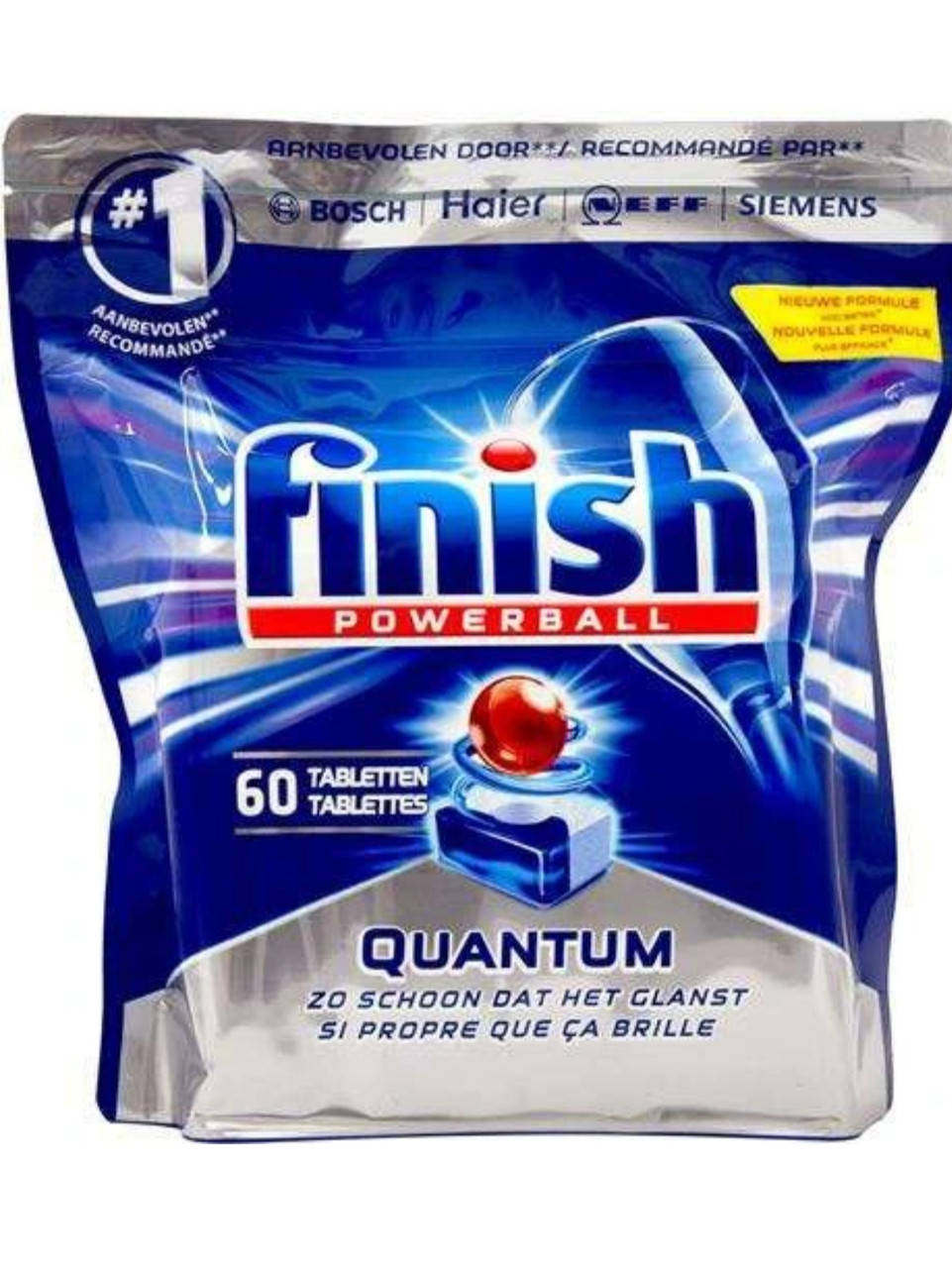 Таблетки для посудомийної машини Фіниш/ Finish quantum - 60 шт.
Таблетки для посудомийної машини Фіниш/ Finish quantum - 60 шт.