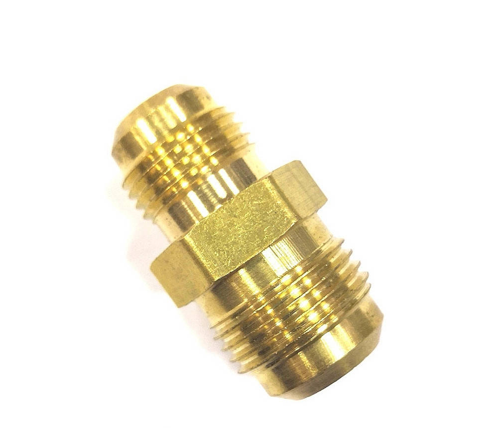 

Перехідник 3/8 х 1/2" SAE, з'єднувач латунний для кондиціонерів. Китай