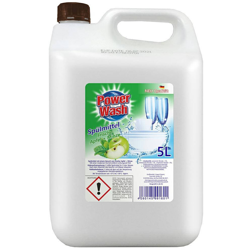 

Средство для мытья посуды Яблоко Power Wash Spulmittel Apfel 5 л