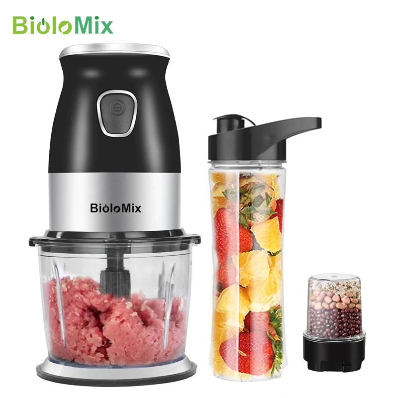 

Измельчитель, мясорубка, блендер, кофемолка BiOloMix BM816, 3 в 1