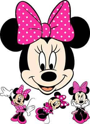 

Вафельная картинка Минни Маус А4