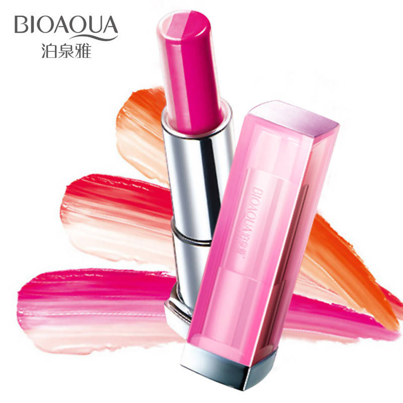 

Помада омбре BIOAQUA Lipstick Three Color Gradient №3 Strawberry (3.8г)