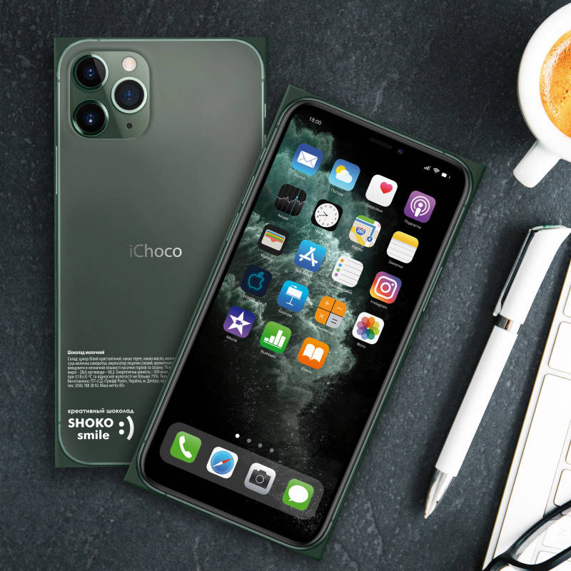 

Шоколадная плитка "iPhone 11 Pro Max"