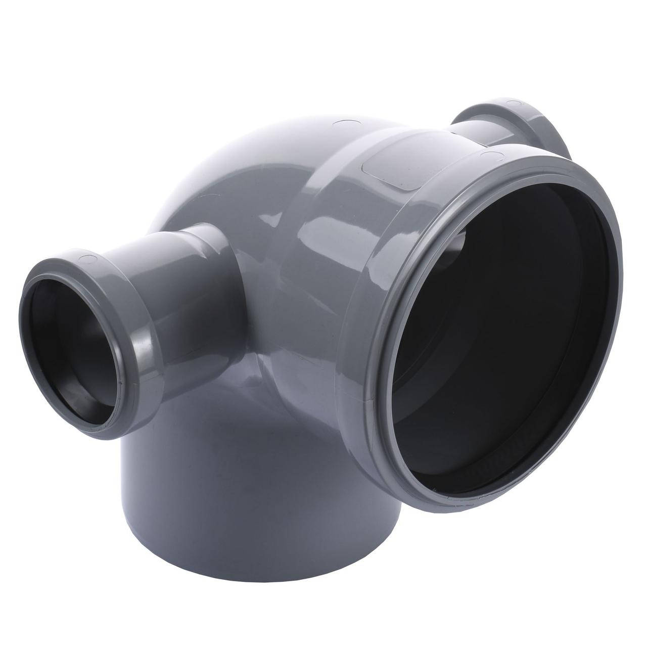 

Колено VSplast 110х50x90° (левое, правое), Серый