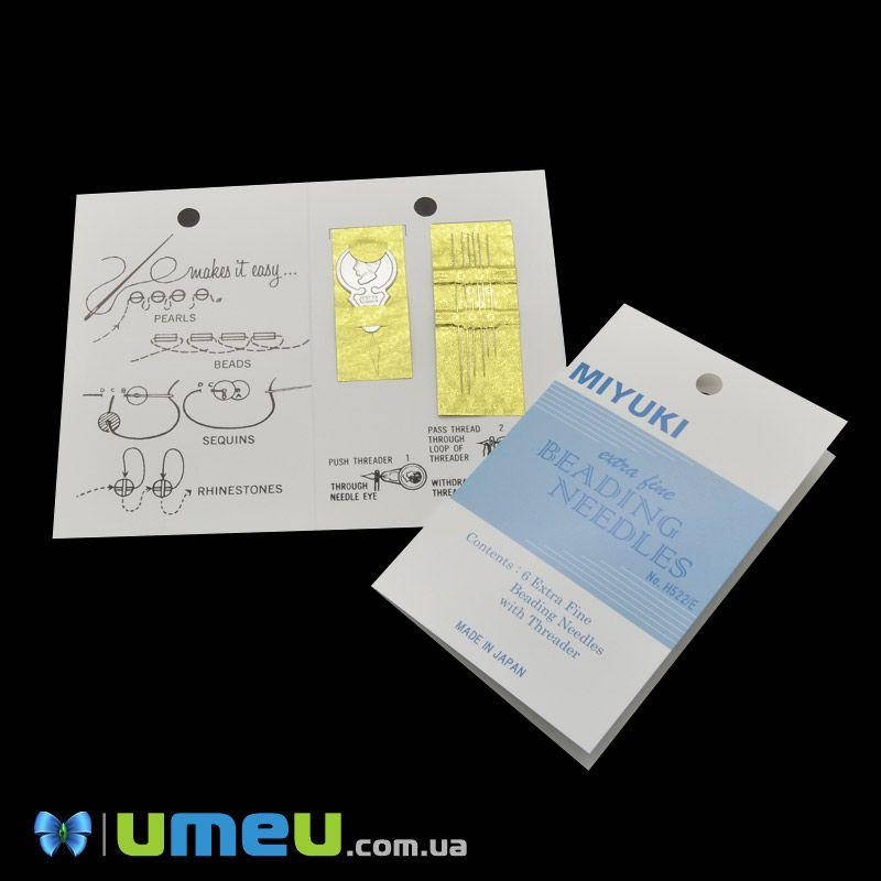 

Набор бисерных иголок Miyuki №11 с нитевдевателем, 6 шт, 1 набор (UPK-045304)