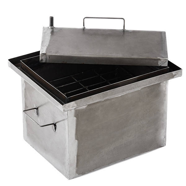 

Коптильня средняя с гидрозатвором двухярусная 400х310х310 толщ.1,5мм