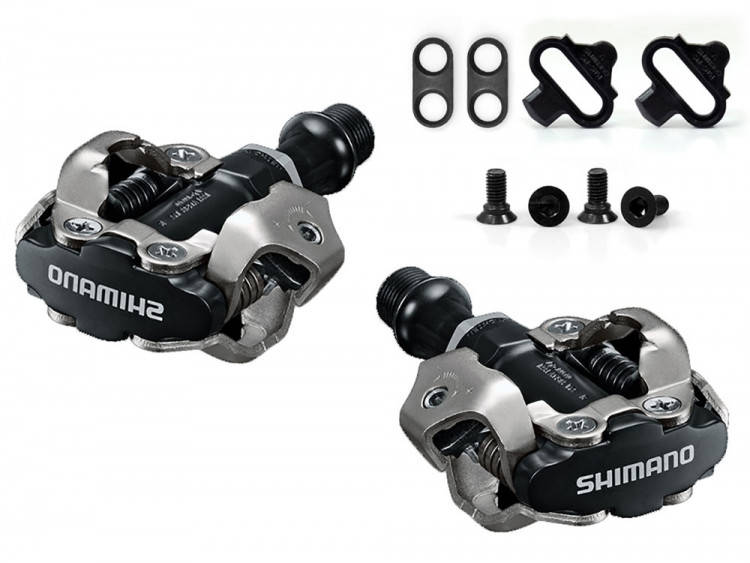 

Педали контактные MTB - Shimano PD-M540 SPD Черный
