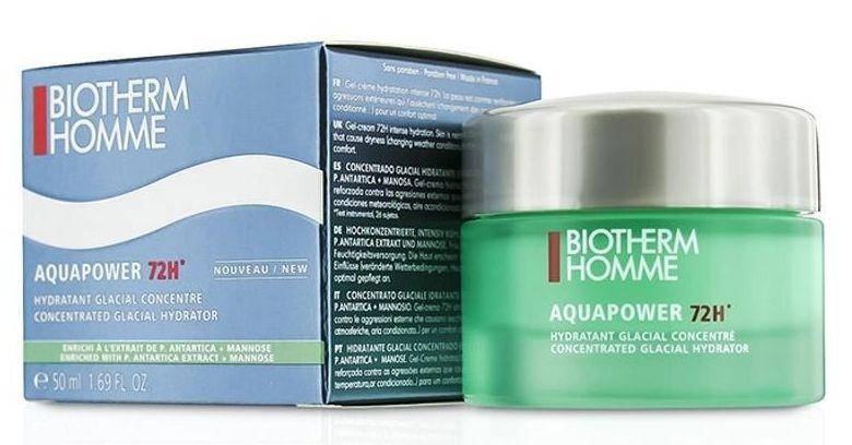 

Увлажняющий крем-гель для лица Biotherm Homme Aquapower 72h Gel Cream 50ml