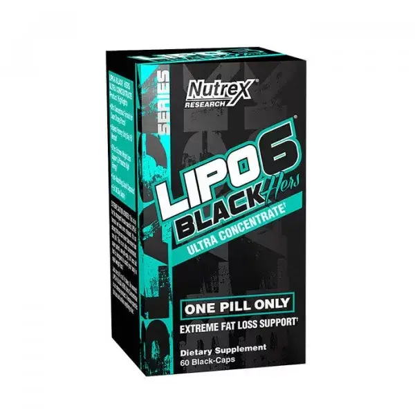 

Жиросжигатель Nutrex Lipo 6 Black Hers Ultra concentrate 60 caps