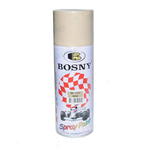 

Краска аэрозольная акриловая BOSNY 302 бежевая 400мл 151438, Бежевый