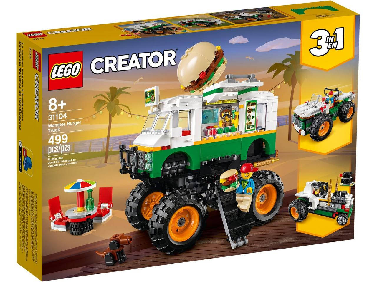 

LEGO 31104 Creator 3 в 1 Monster Burger Truck