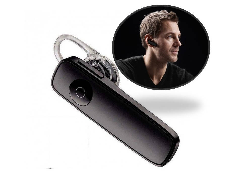 

Блутуз гарнітура Bluetooth Headset Black, Черный