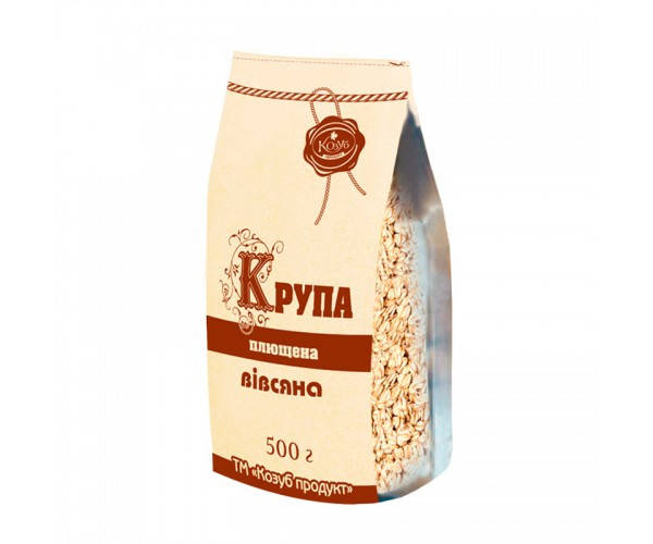 

Крупа овсяная Козуб плющенная 500г