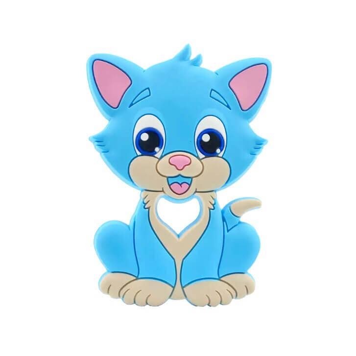 

Котик ТОМ (голубой) прорезыватель для зубов