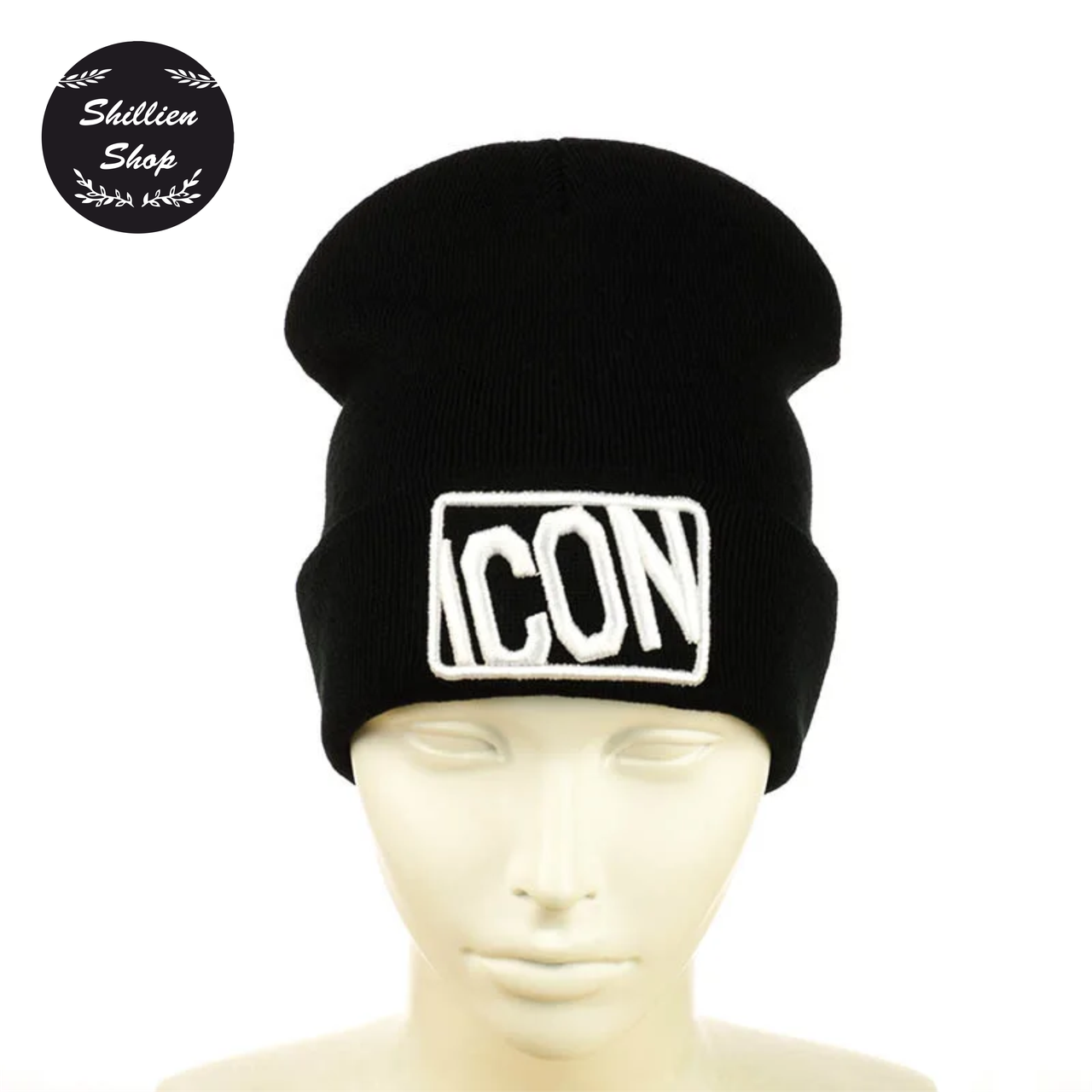 

● Молодежная шапка - Айкон / ICON Dsquared2 Черный ●