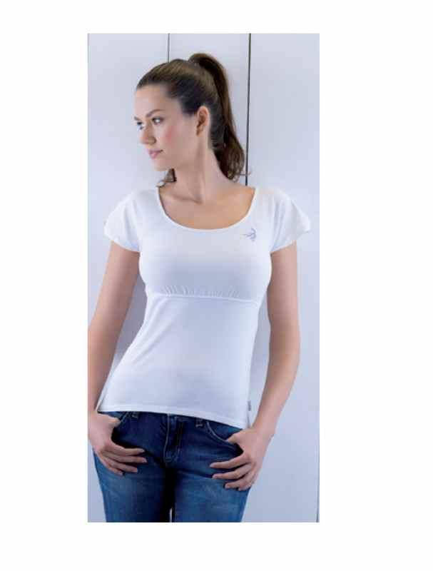 

Футболка женская ATLANTIC LVS-476, 100 % вискоза, Белый