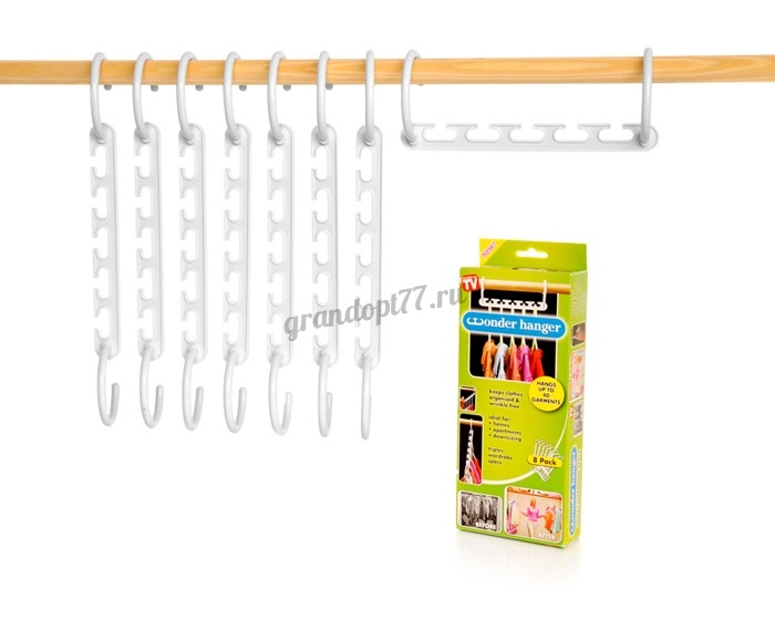 

Чудо вешалка TRIPLES CLOSET SPACE, GN, вешалка
