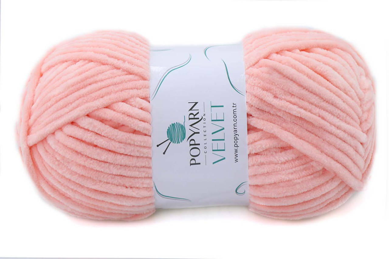 

Popyarn Velvet, Персик №021, Розовый