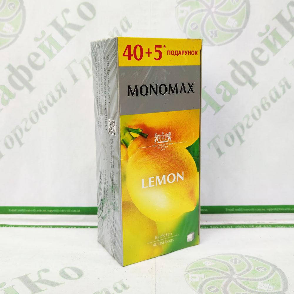 

Чай Мономах Lemon Лимон 40*1,5г черн. (14)