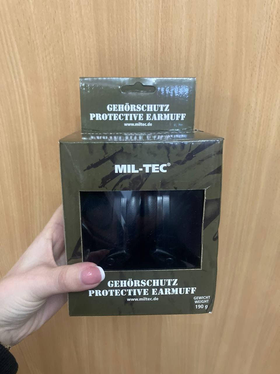 

Наушники стрелковые пассивные MIL-TEC