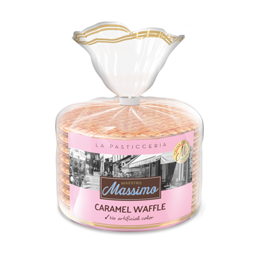

Вафли голландские Maestro Massimo Caramel 176г 8 шт