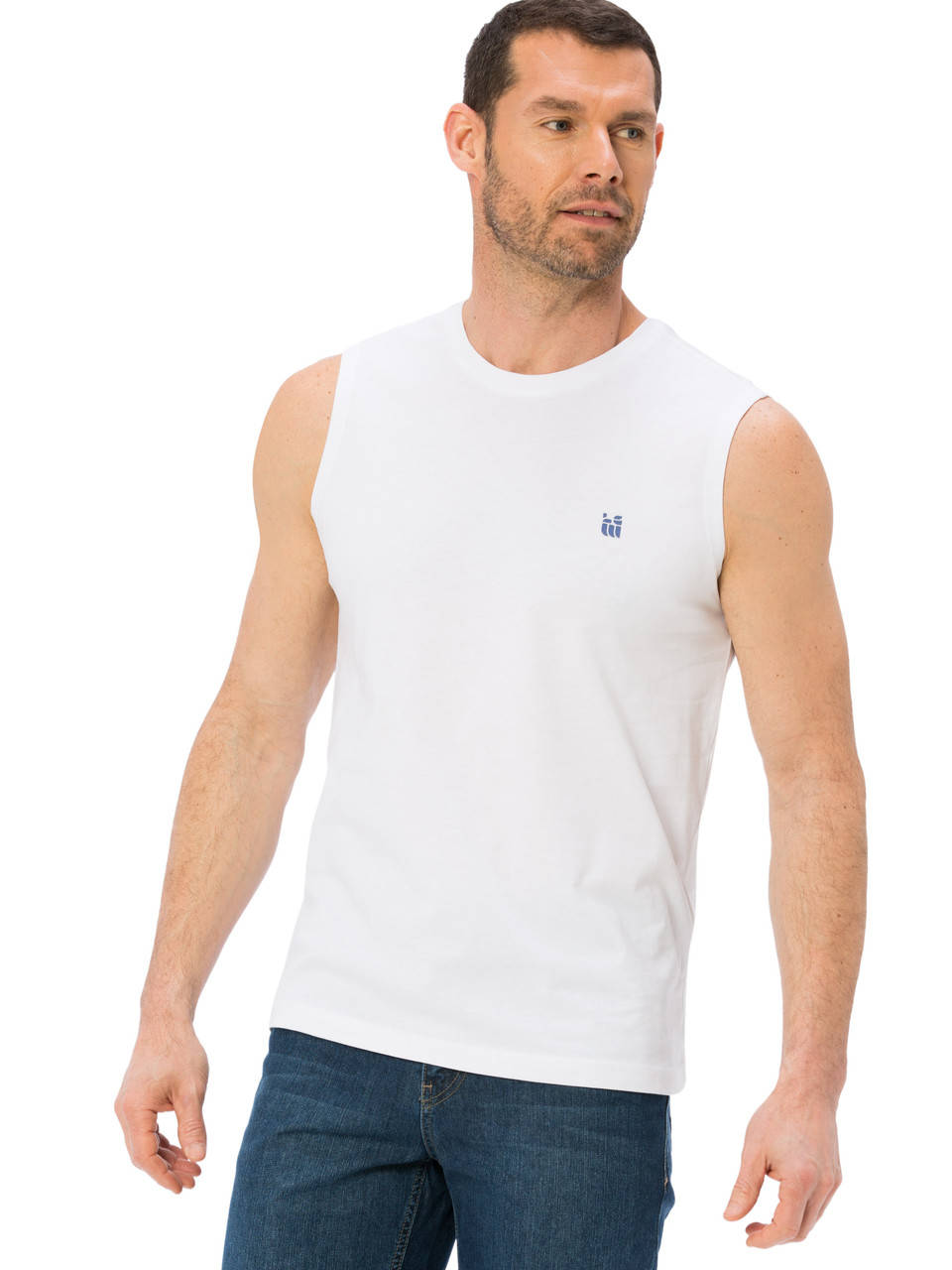 

Белая мужская майка Lc Waikiki / Лс Вайкики