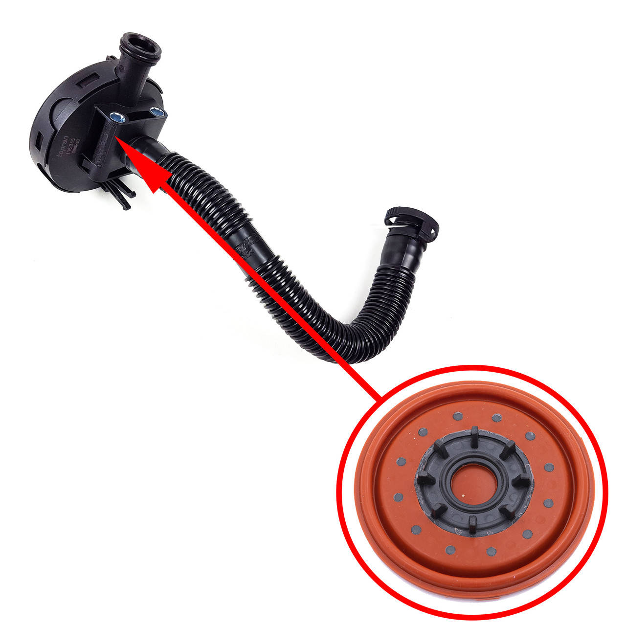

Мембрана КВКГ VAG 1.6L 1.4L 03C103201E, 03C103201D, 03C103201K