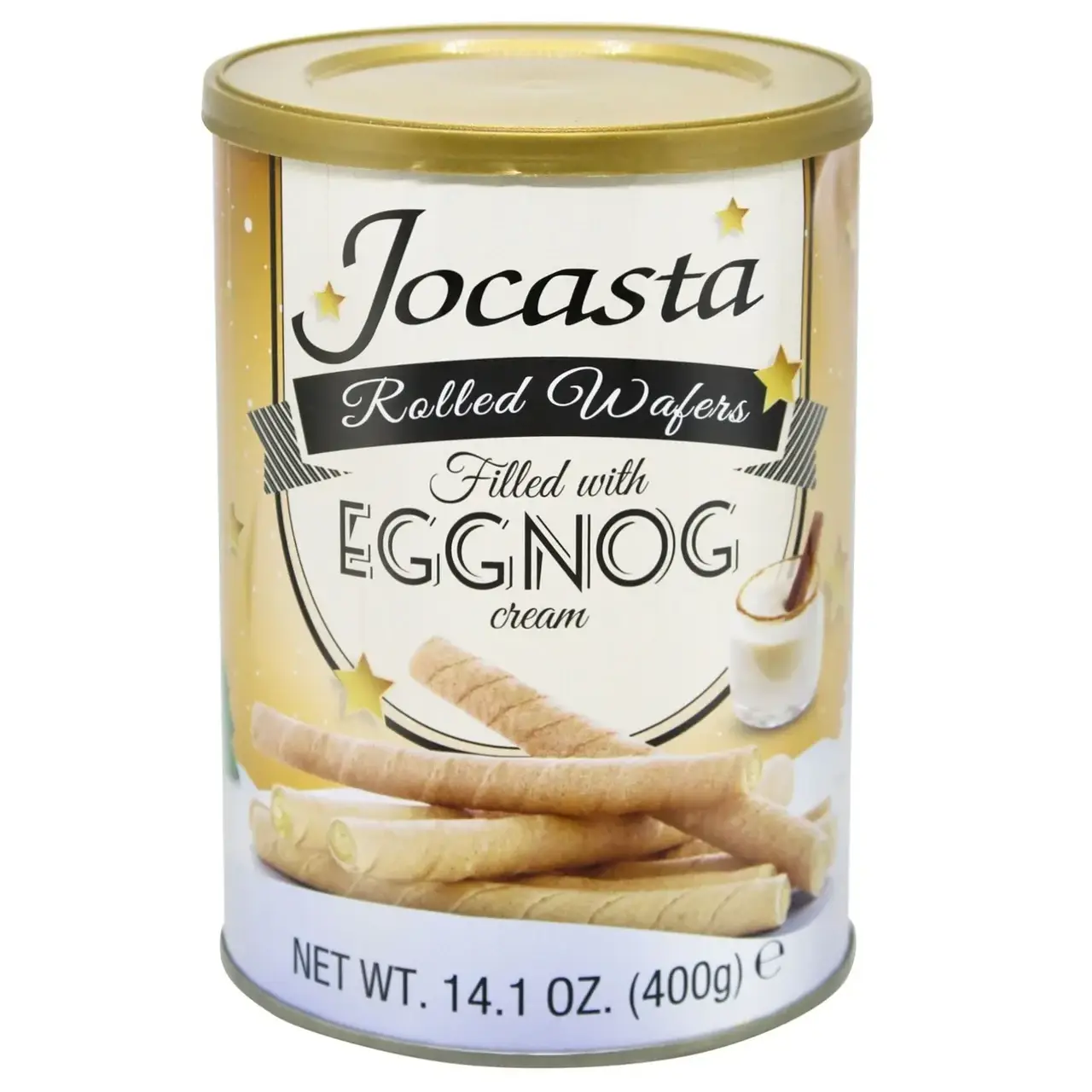 

Вафельные трубочки Jocasta Rolled Wafers Eggnog 400 g