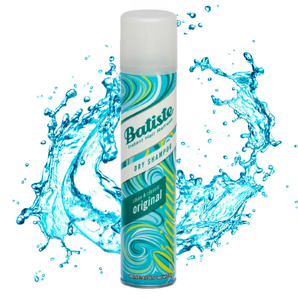 

Сухой шампунь для жирной кожи головы и объема тонких волос Batiste Original 200 мл