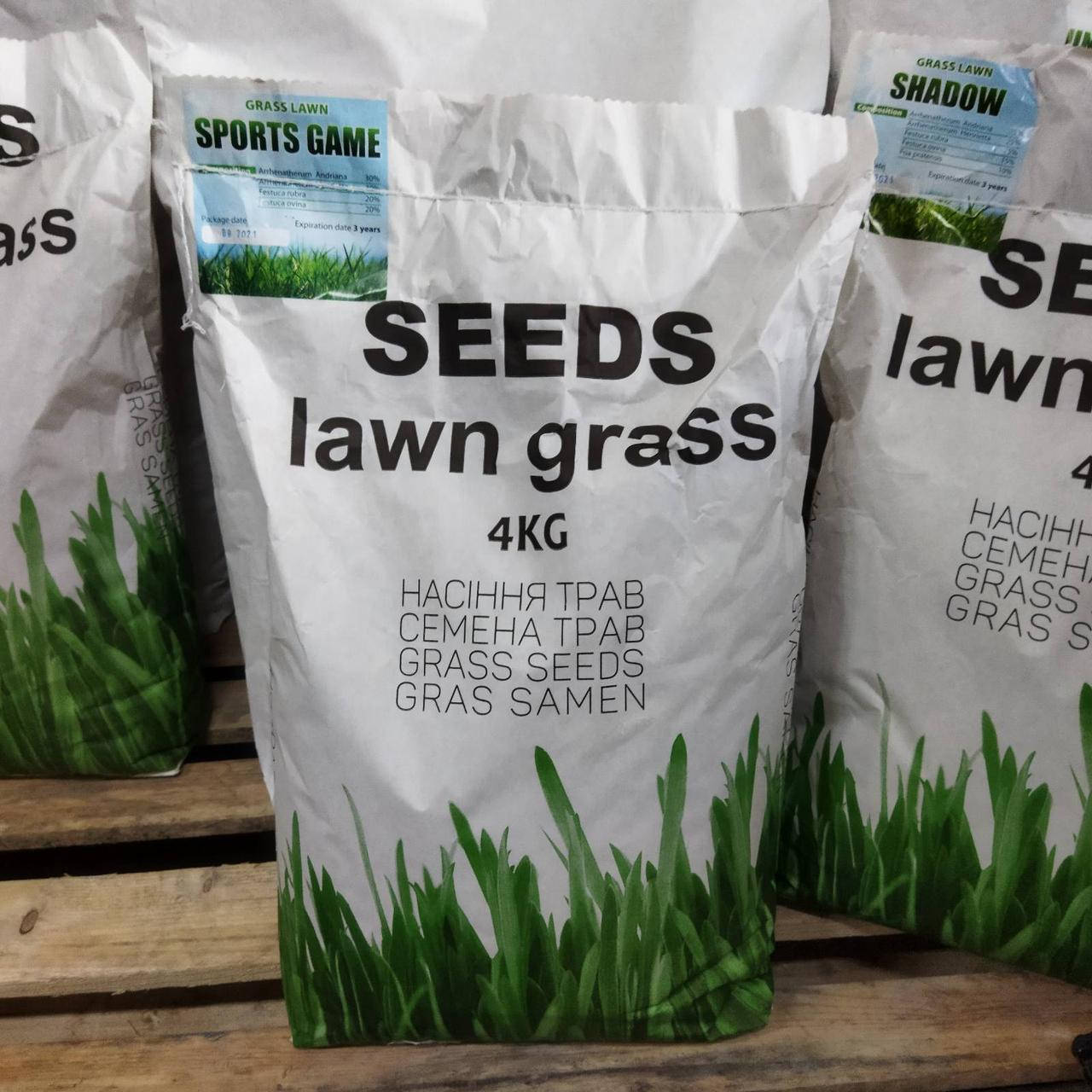 

Газонная трава Спортивная 4кг ТМ Green Field RasenSamen
