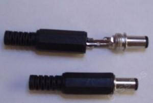 

Разъем штекер под пайку папа 12В 5.5/2.1