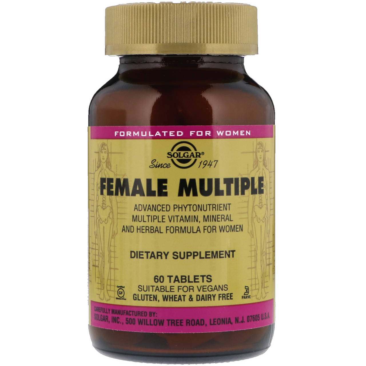 

Витамины и минералы для женщин (Female Multiple) 60 таблеток